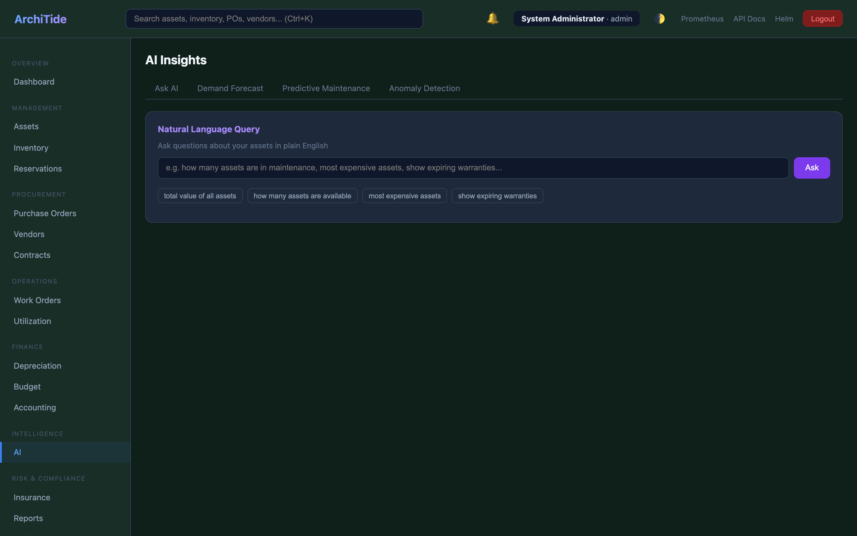 ArchiTide AI insights
